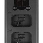 Ładowarka dwukanałowa Newell DL-USB-C do akumulatorów NP-FW50